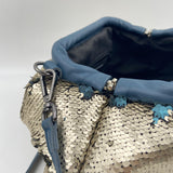 Borsa hobo paillettes oro verde - Ofelia AR027P PISTACCHIO OFELIA 