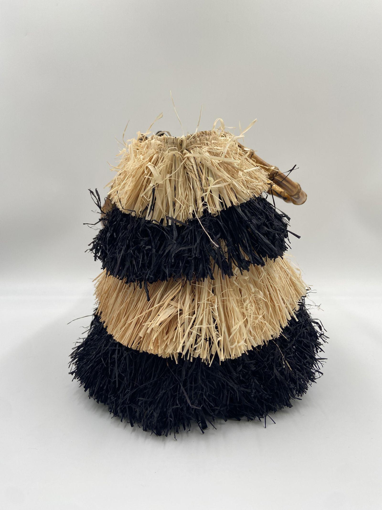 Borsa Riad Basket Frange - Rue Madam Paris RIADFRINGESBASKET FRANGENERO RUE MADAM PARIS 