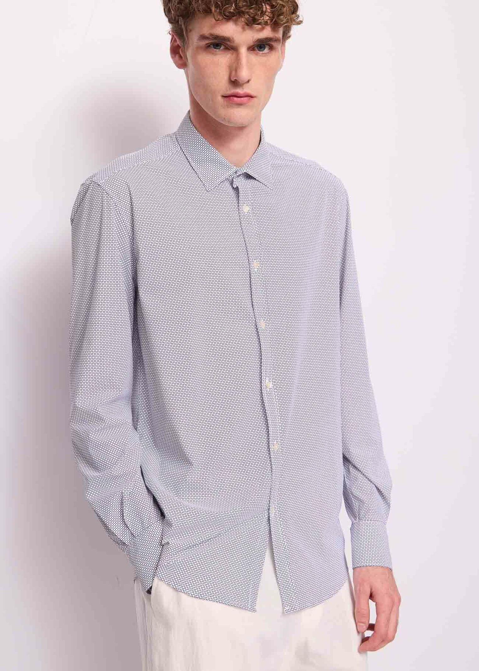 Camicia stampa all over 511GU45033 51606301 GAUDI' 