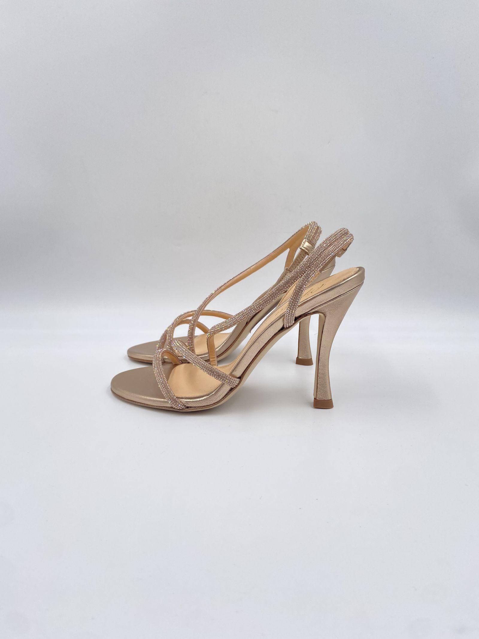 Sandalo con strass - Ofelia 3135 BEIGE OFELIA 