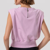 Felpa con pietre luminose FR26ST9006F40901 M34 FRACOMINA 