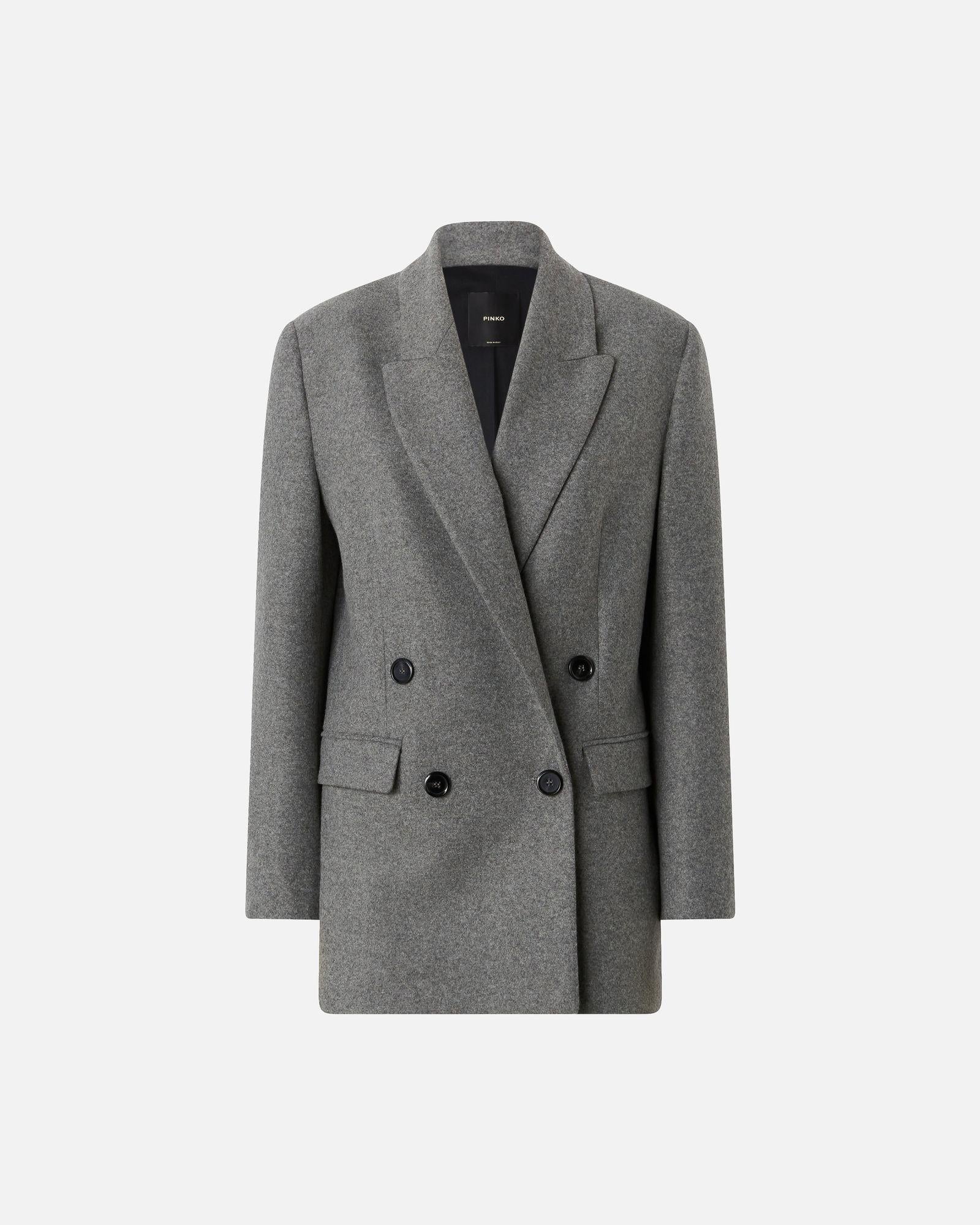 Giacca doppiopetto in lana - Pinko 106099A2ZU I76 PINKO 