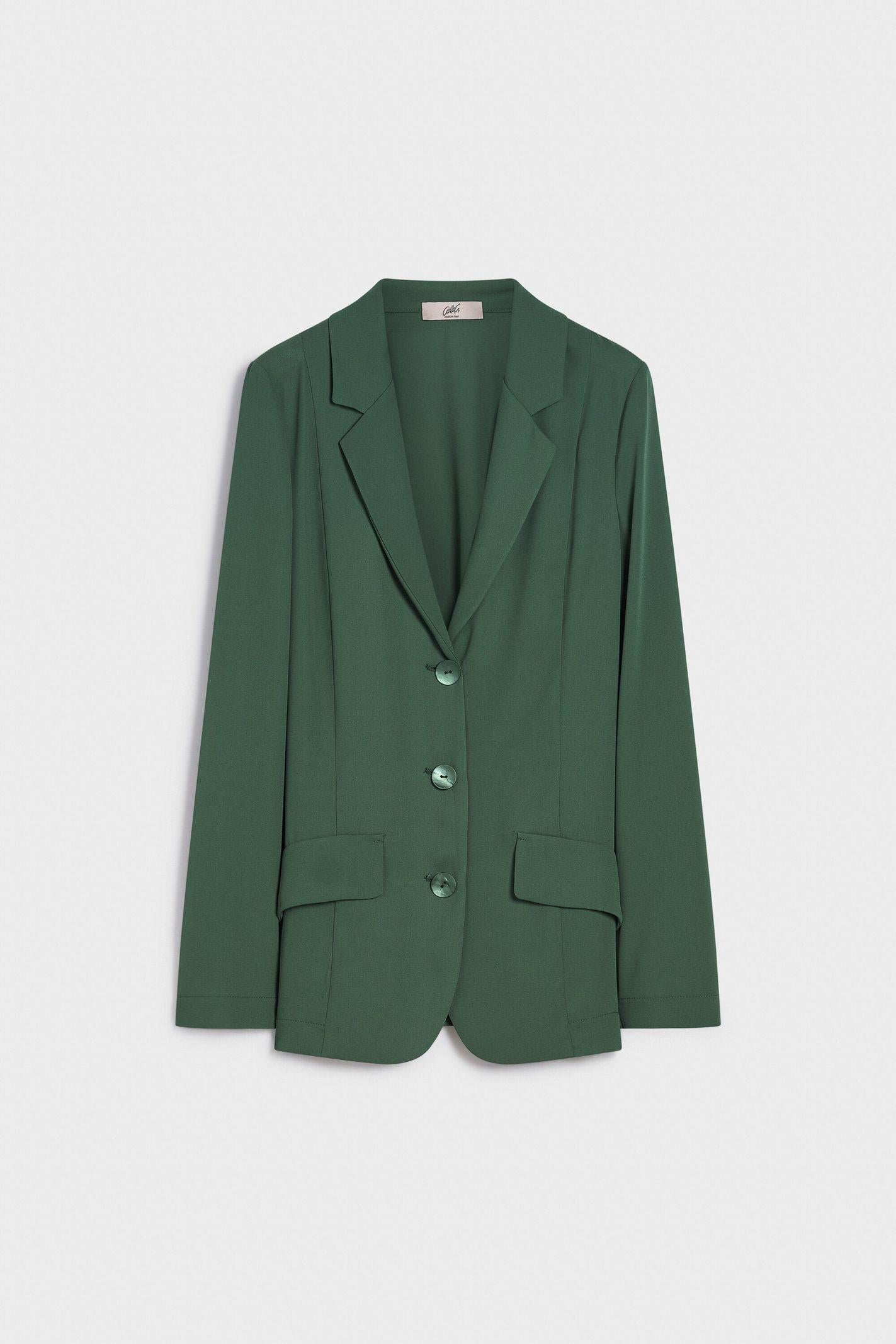 Giacca monopetto in crepe - Carla G IROM14D8 26 CARLA G. 