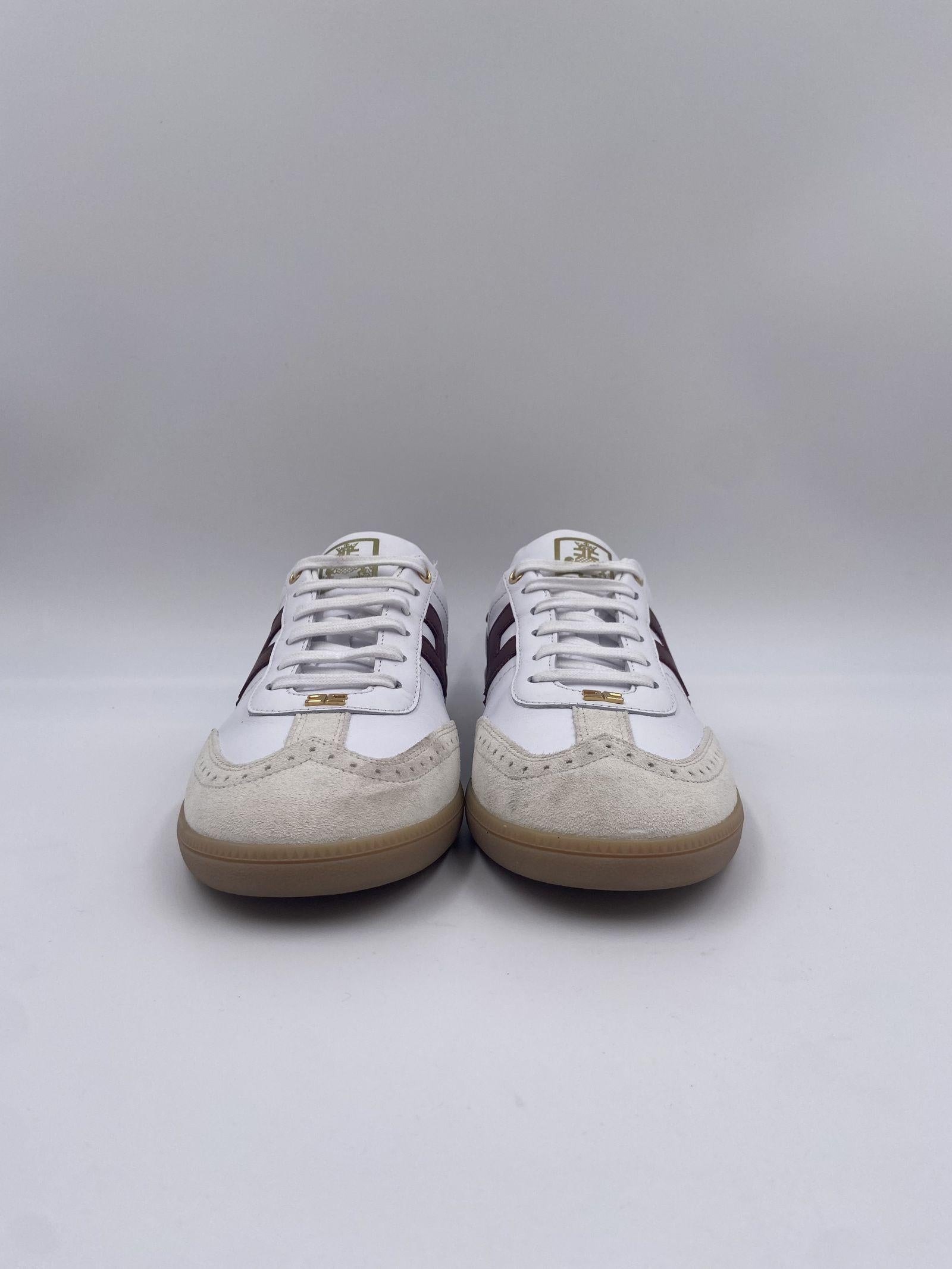 Sneakers in pelle scudetto SA55G46E2 CU5 ELISABETTA FRANCHI 