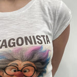 T-shirt Io Protagonista IOPROTAGONISTA BIANCO OFELIA 