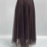 Gonna lunga in tulle