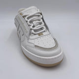 Sneakers in pelle con logo