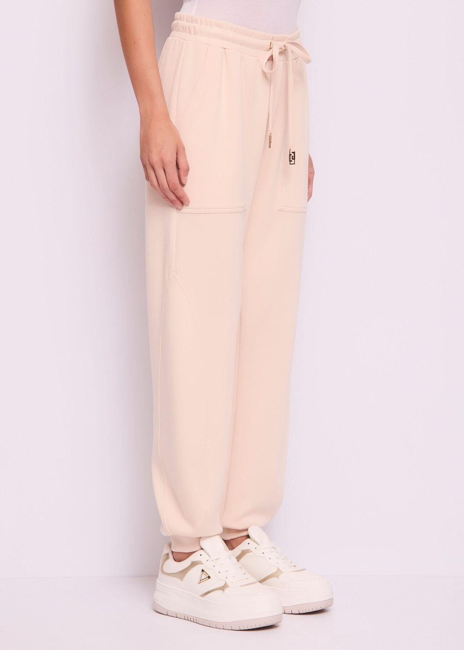 Pantalone jogging con coulisse logata - Gaudi 511BD24006 3216 GAUDI' 