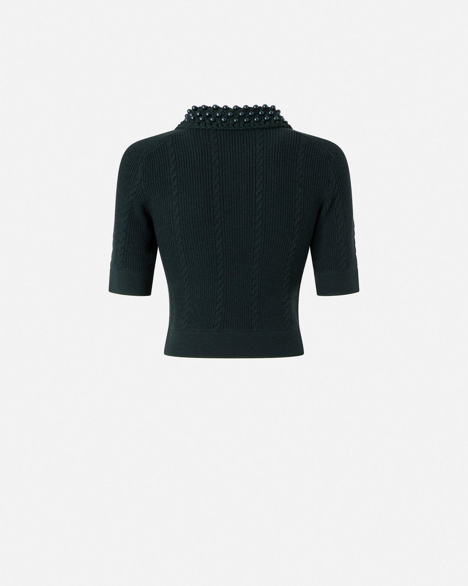 Maglia con perle 105484A2QZ X34 PINKO 