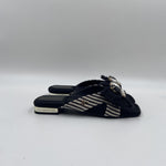 Sandalo rigato fiocco gioiello LS2605051 20N LOLA 