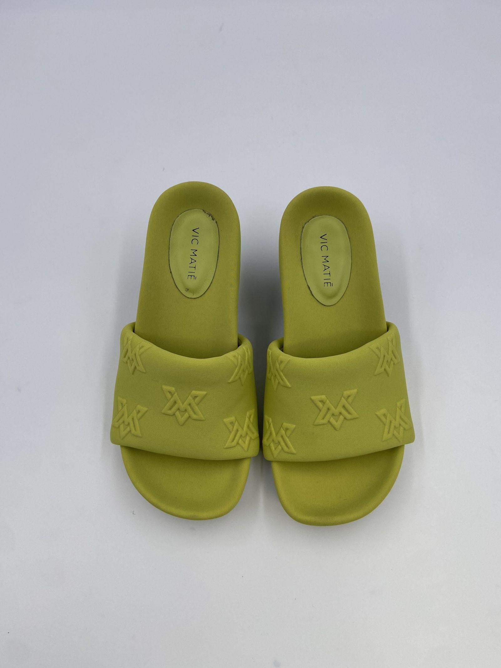 Sandalo in lycra con logo 1E1750D _E22E220200 VIC MATIE' 