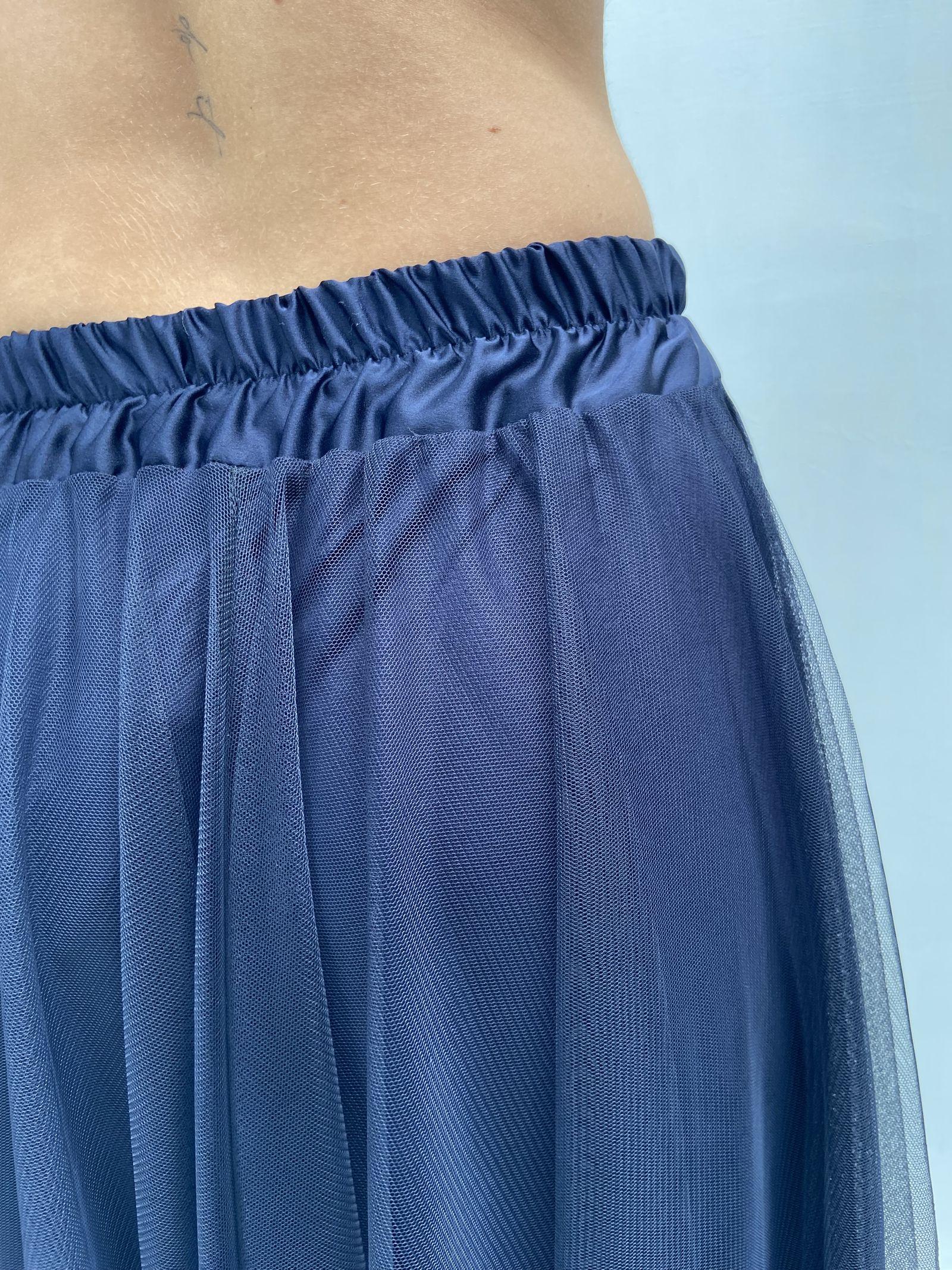 Gonna lunga in tulle MK04.015 BLUNOTTE OFELIA 