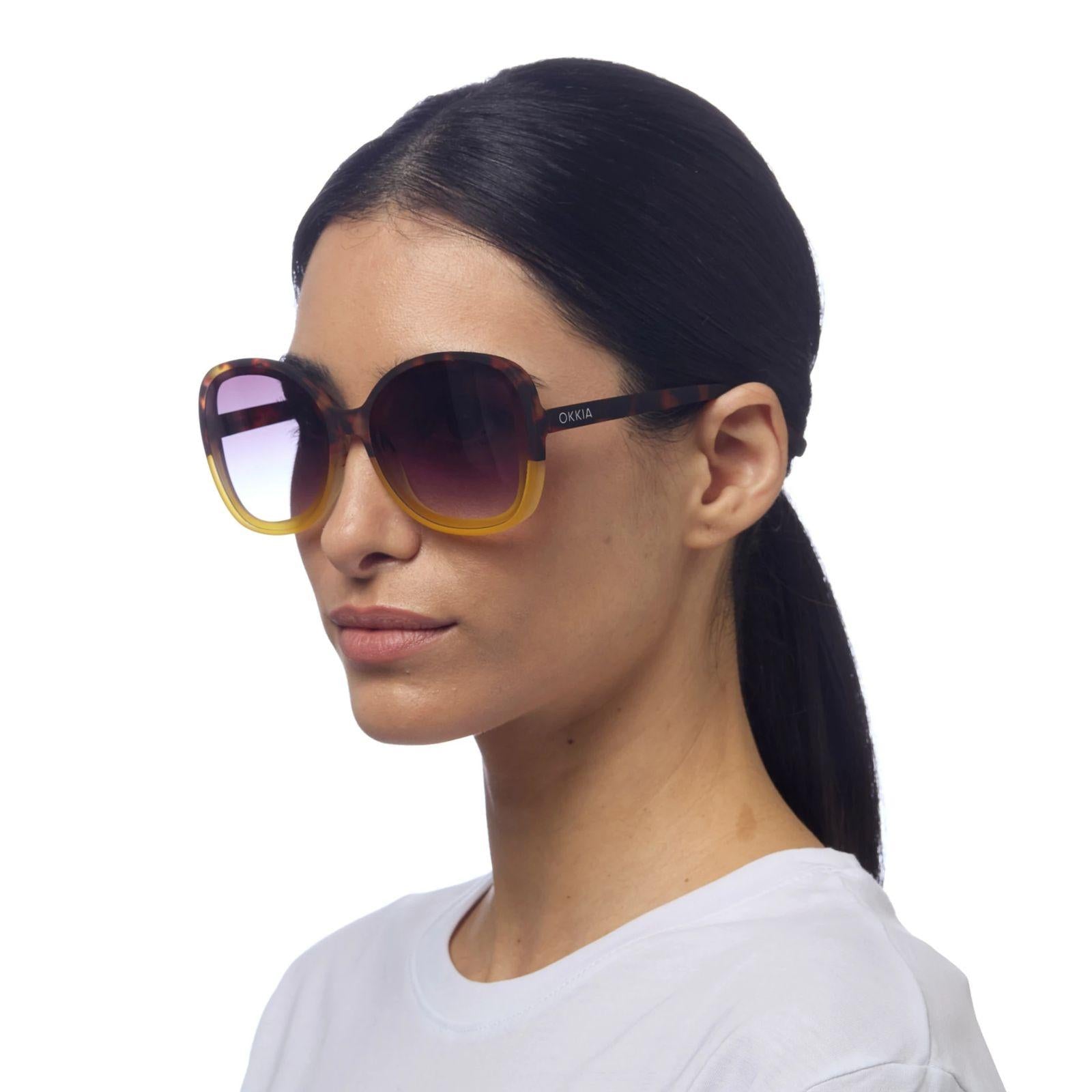Occhiale da sole Anna OK019HY GIALLO OKKIA 