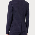Giacca over destrutturata gessata DL69G9 FW24 489MF RAGNO 