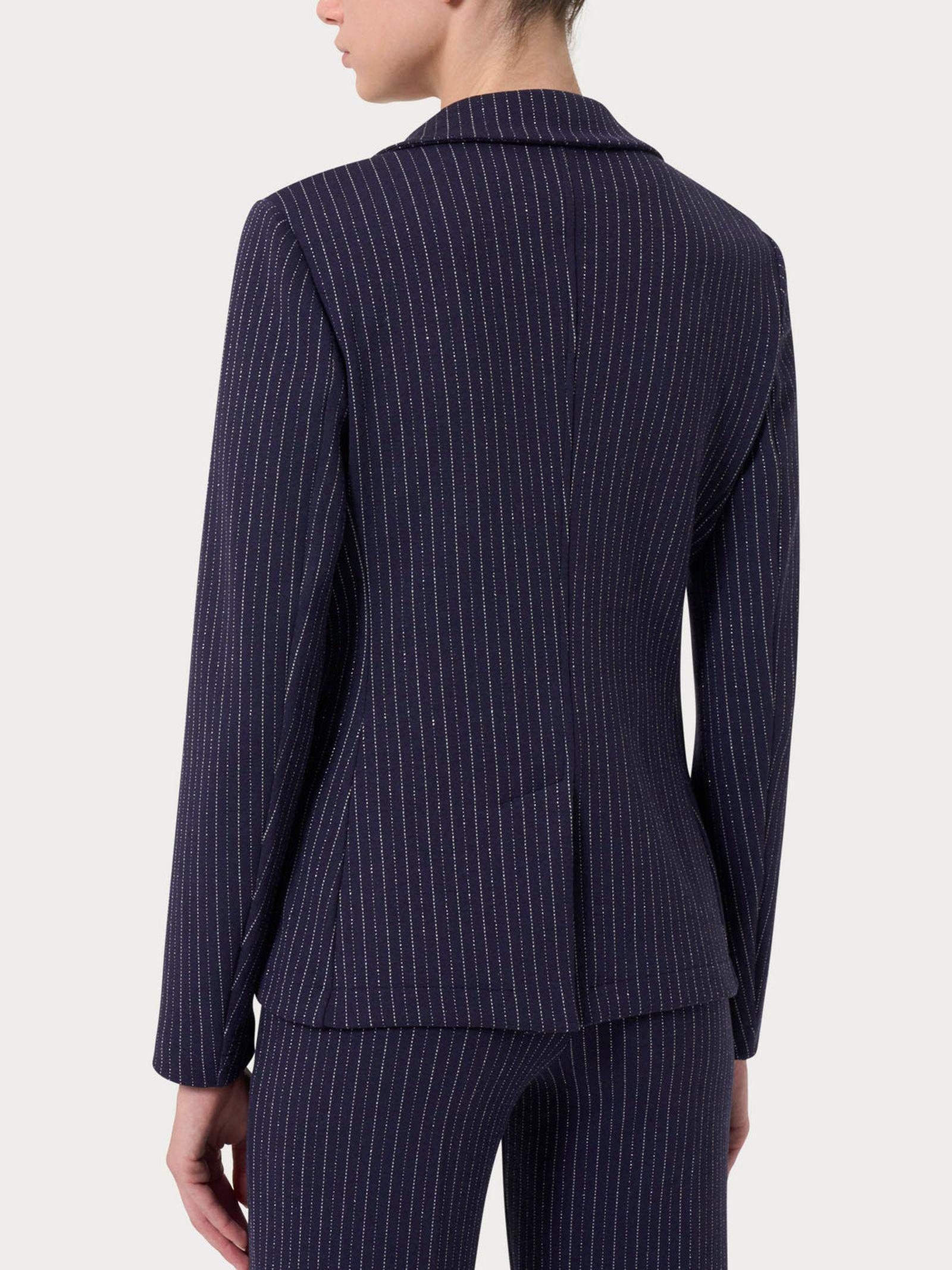 Giacca over destrutturata gessata DL69G9 FW24 489MF RAGNO 