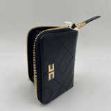 Portafoglio con zip e logo - Elisabetta Franchi PF87A52E2 110 ELISABETTA FRANCHI 