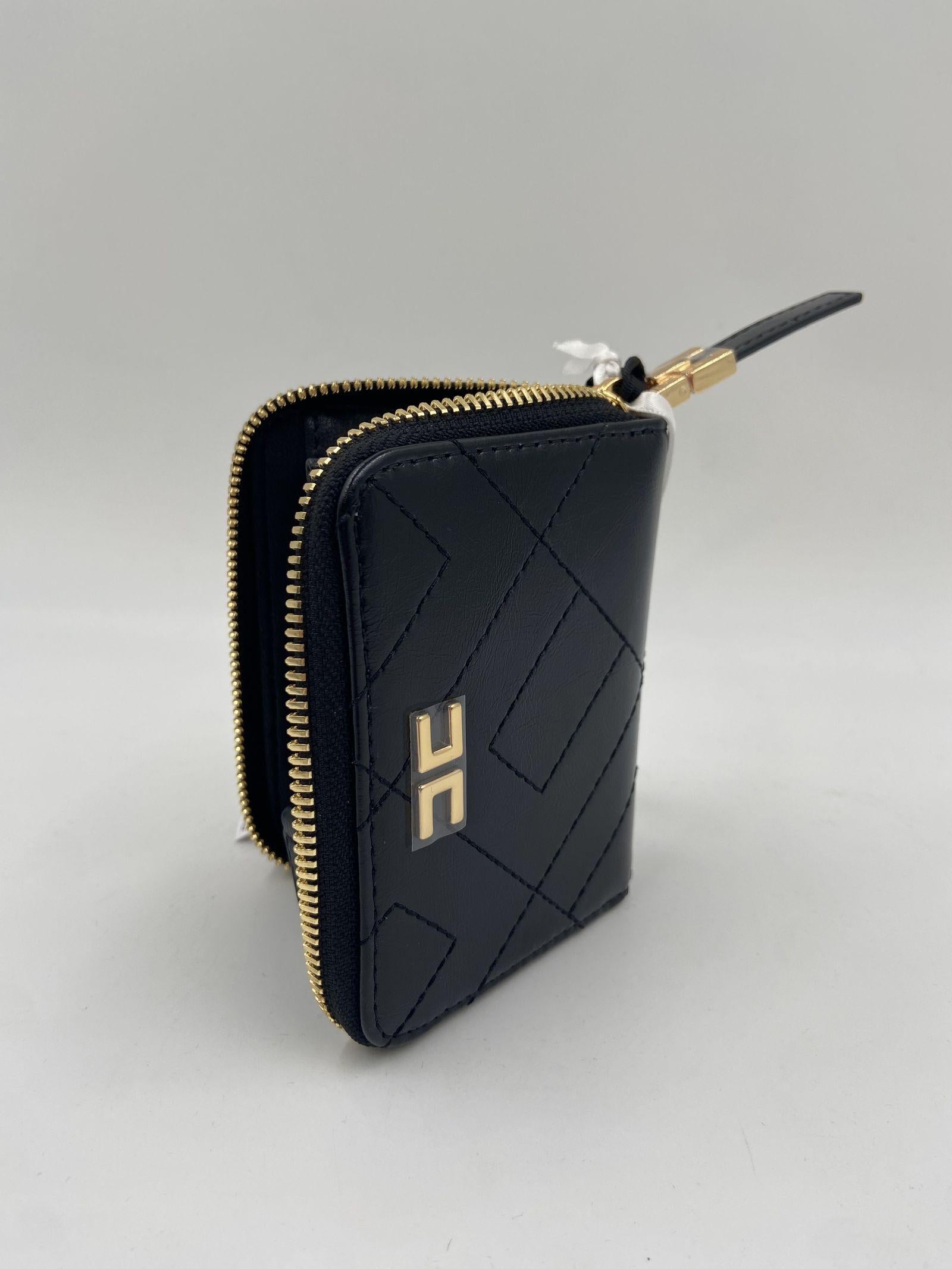 Portafoglio con zip e logo - Elisabetta Franchi PF87A52E2 110 ELISABETTA FRANCHI 