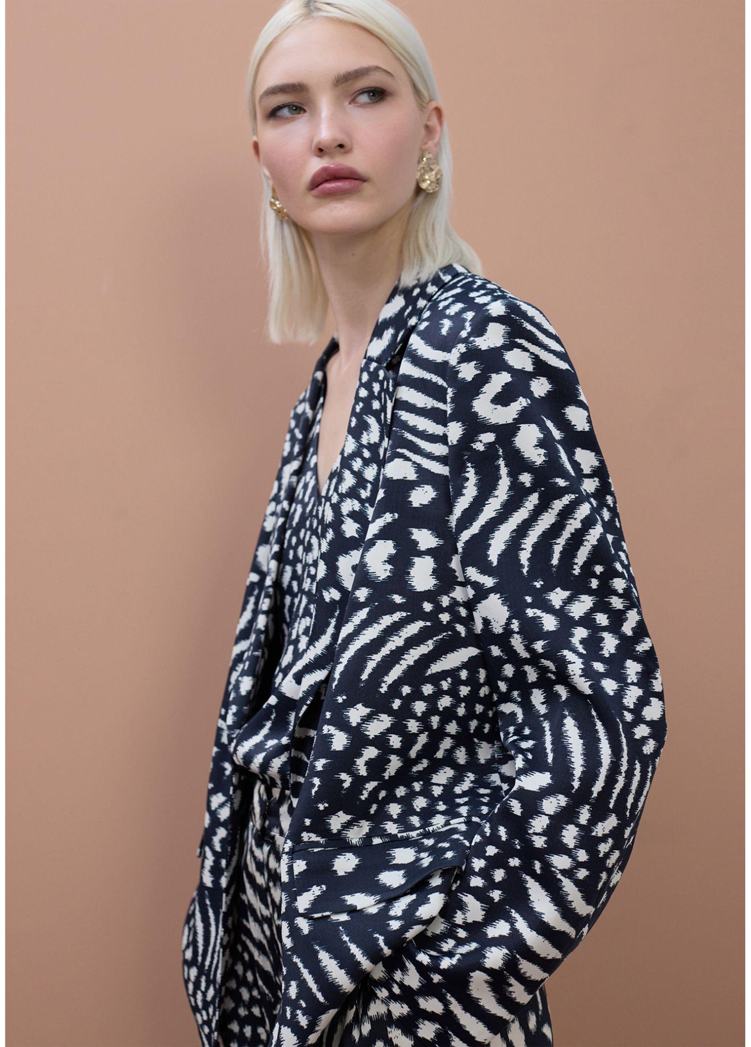 Giacca stampa astratta - Maite MS2602009 20N MAITE 