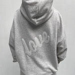Felpa con cappuccio A1266 GRIGIO OFELIA 