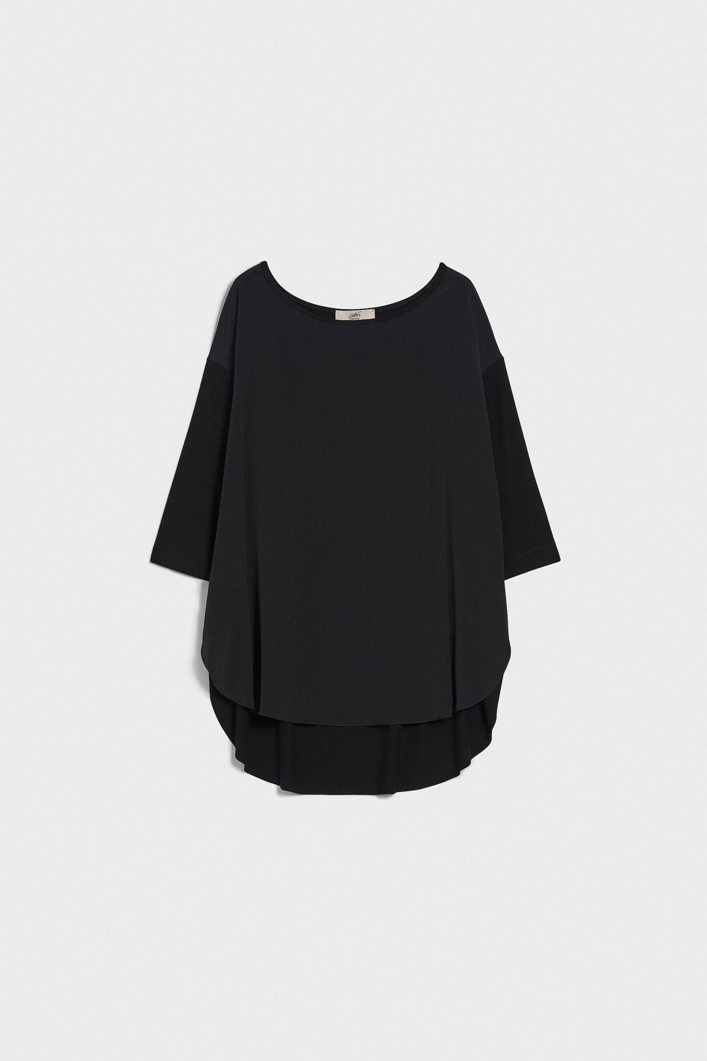Maglia bimateriale maniche lunghe MERE20D8 10 CARLA G. 