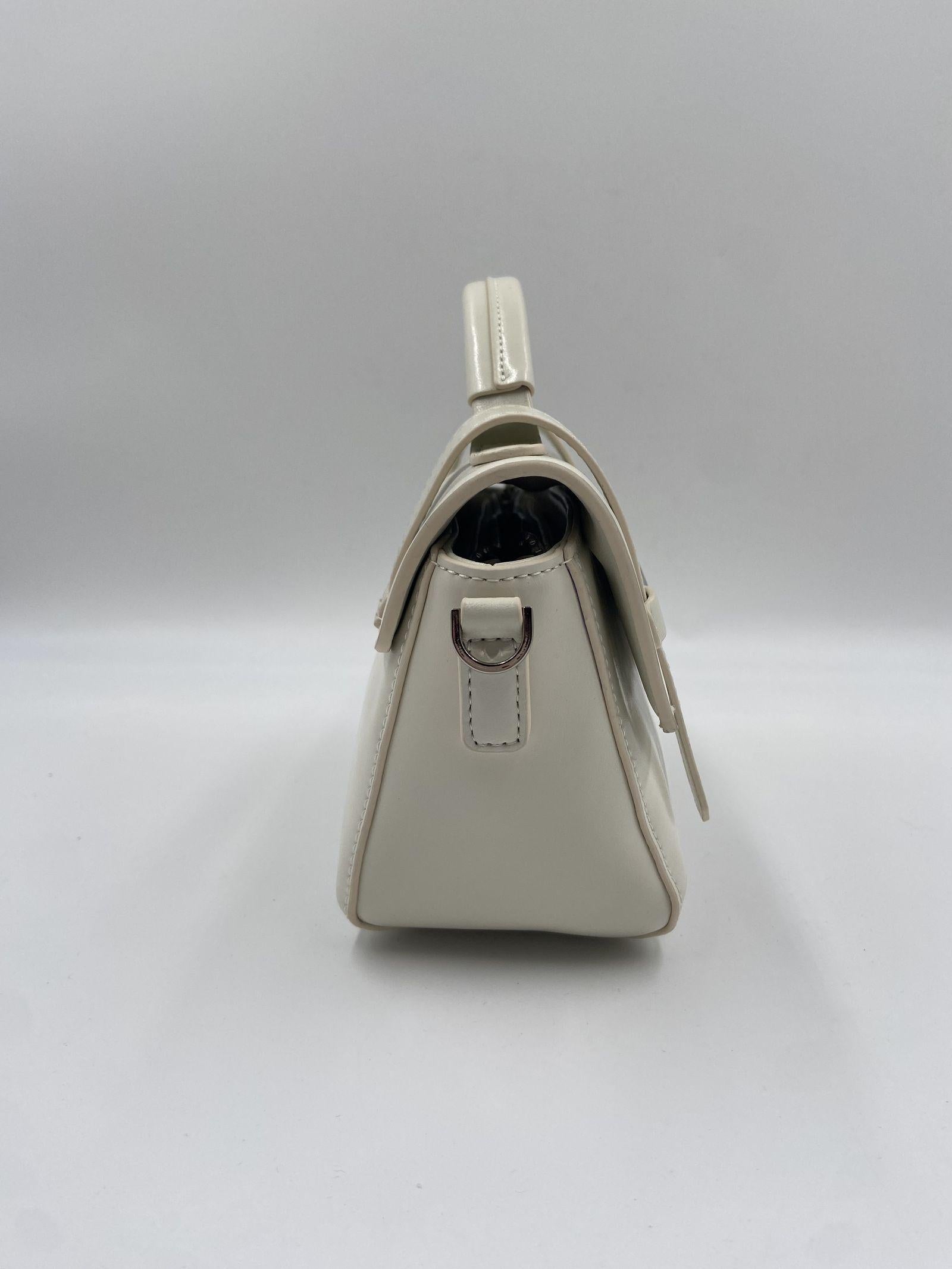 Borsa  top handle - Eleh BSS26003 BIANCO ELEH 