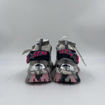 Sneakers grigio rosa e bianco F0331033 BIANCOGRIGIO CLJD 