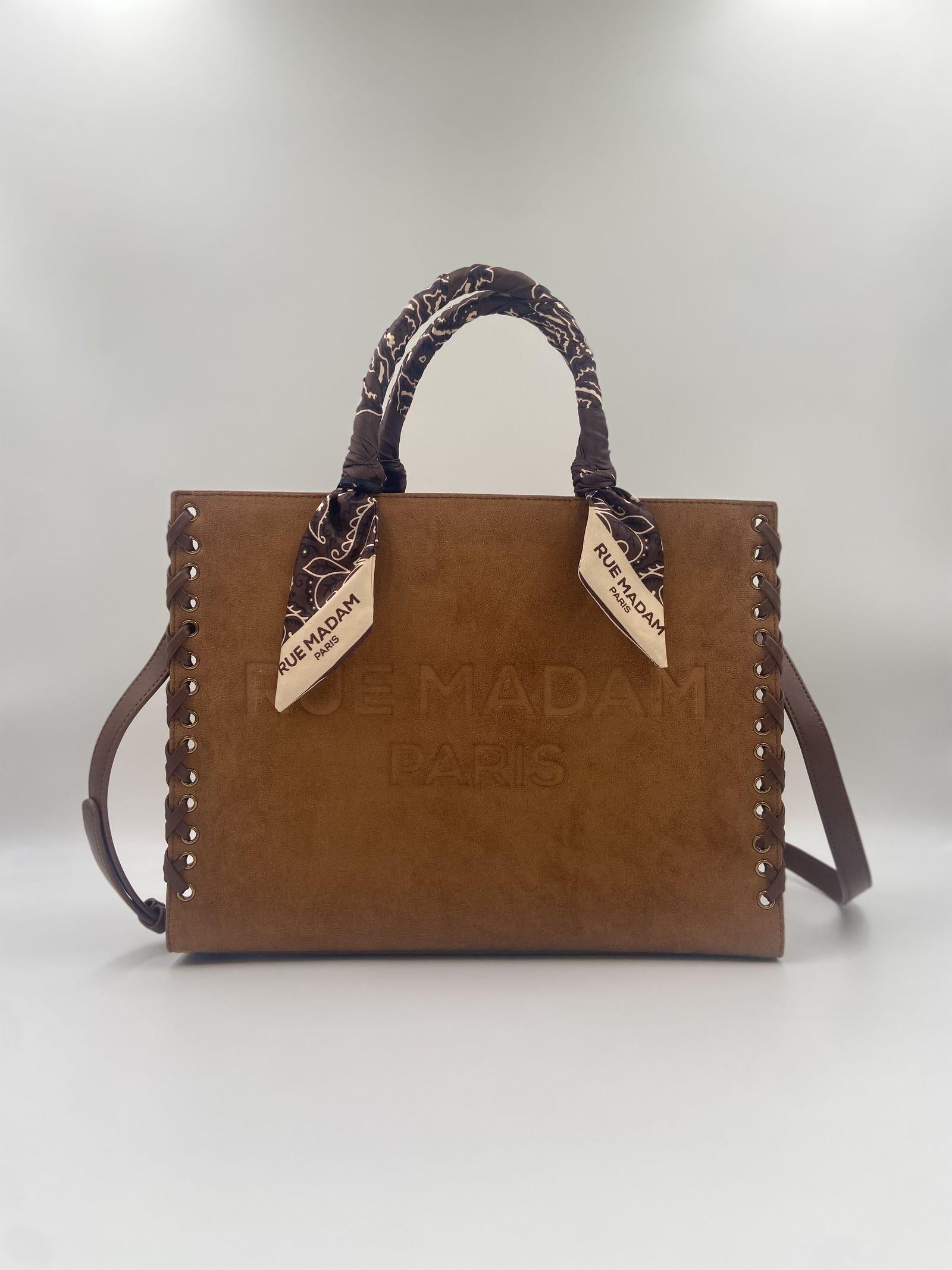 Borsa Apache tabacco 1481 COGNAC RUE MADAM PARIS 