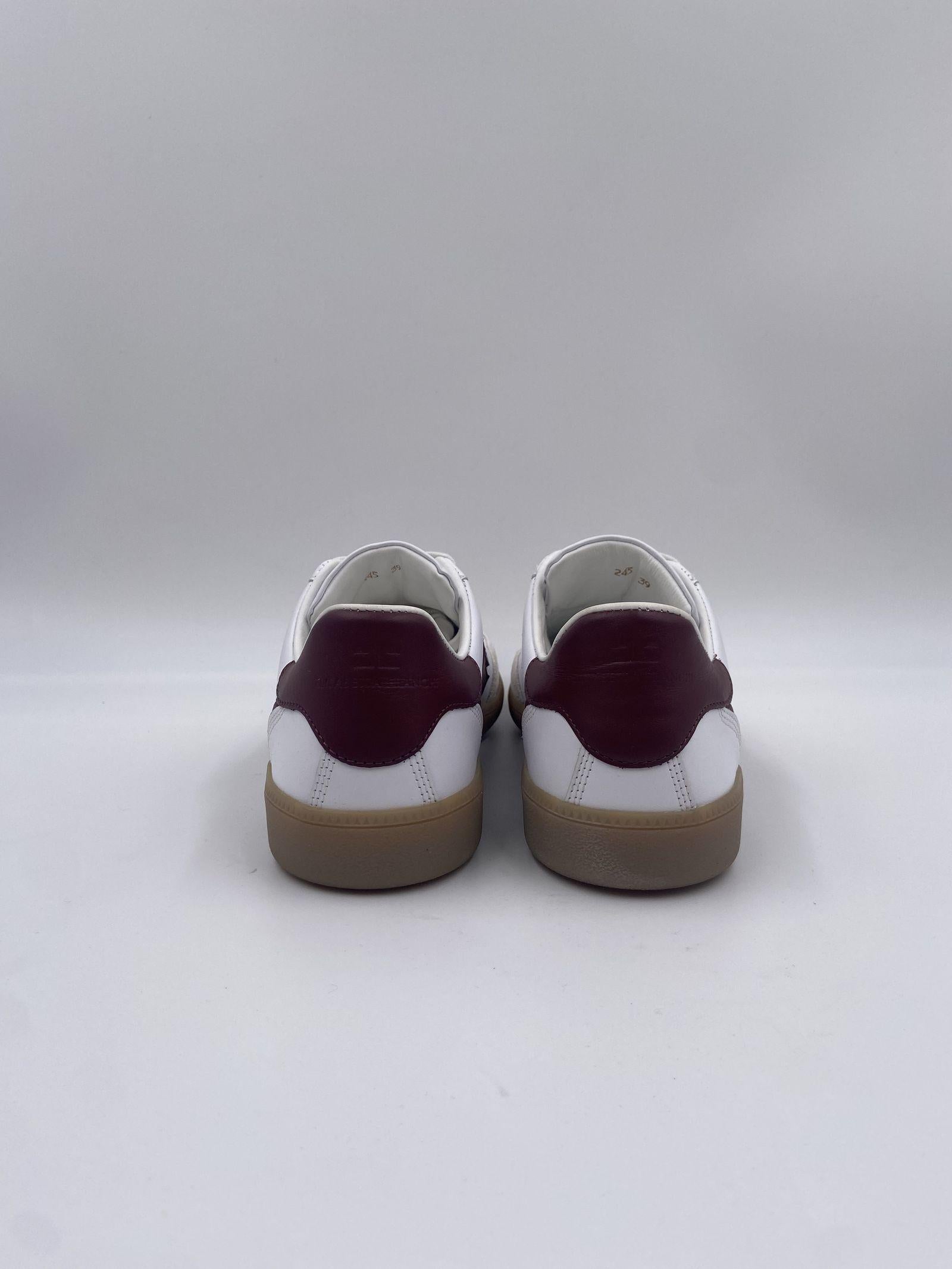 Sneakers in pelle scudetto SA55G46E2 CU5 ELISABETTA FRANCHI 