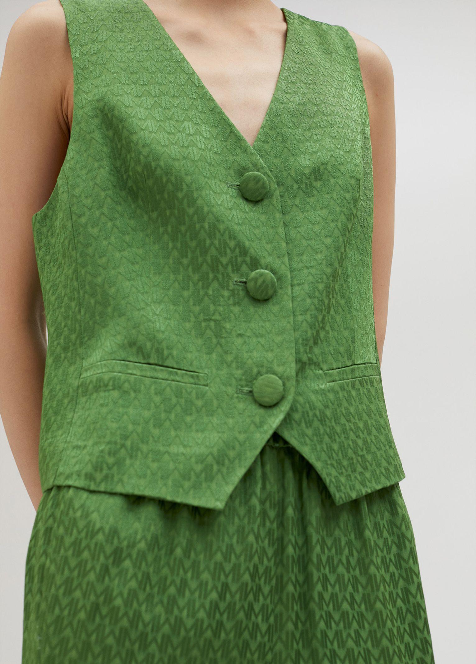 Gilet jacquard MS2502007 062 MAITE 