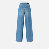 Jeans ballon con gamba avvolgente