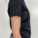 T-shirt lucida girocollo