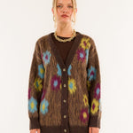 Cardigan in fantasia 3M0905C V407 KONTATTO 