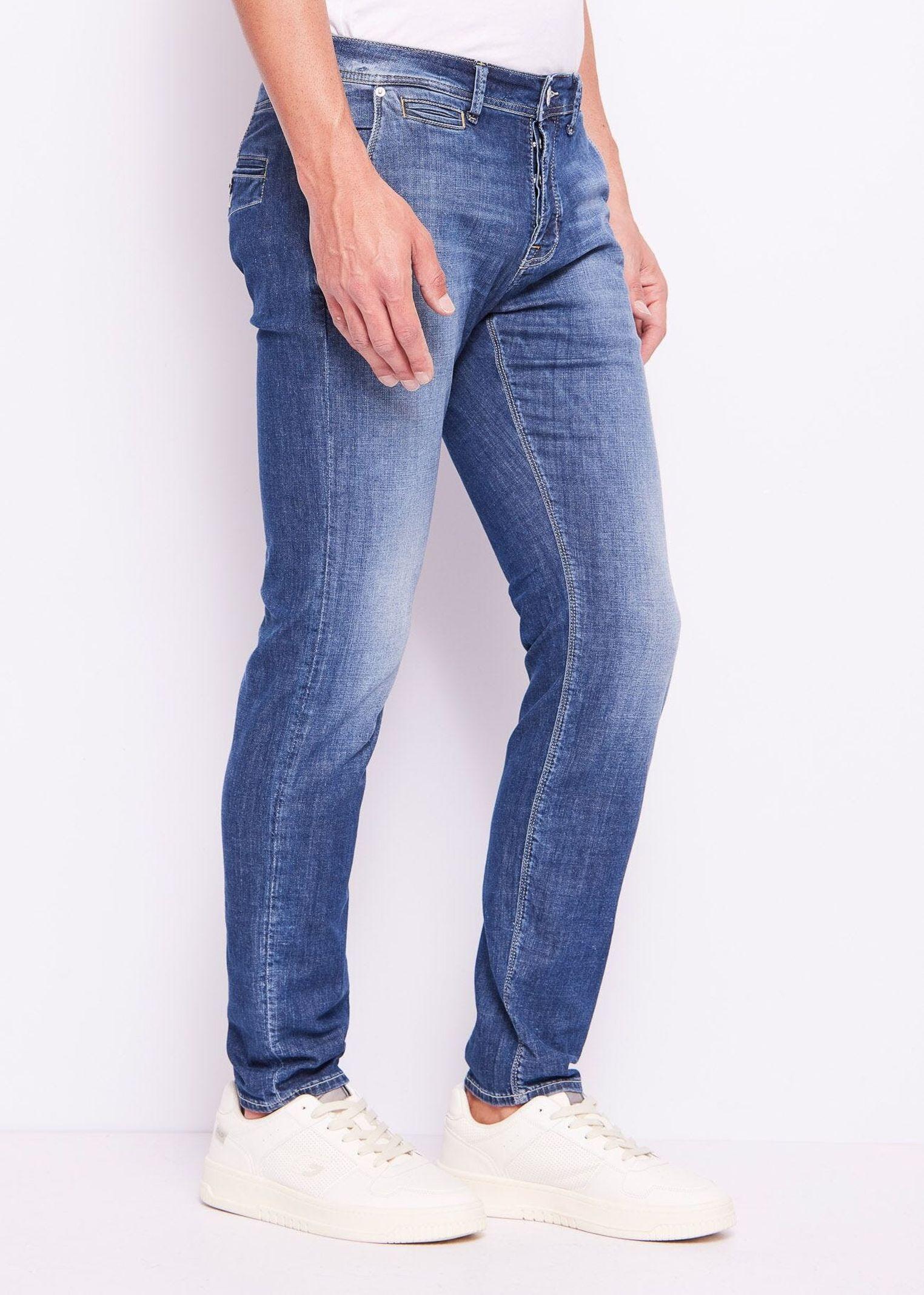 Jeans chino slim con lavaggio usato - Gaudi 511GU26015 00 GAUDI' 