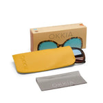 Occhiale da sole Anna OK019CHBP MARRONE OKKIA 