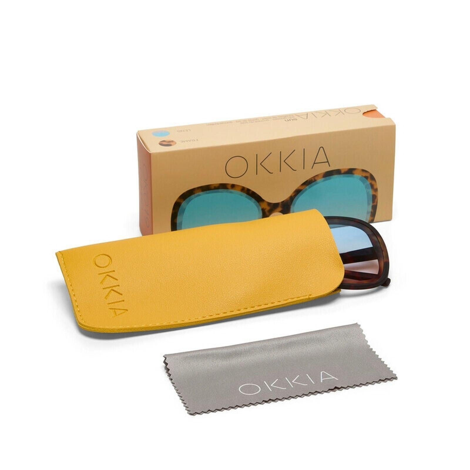 Occhiale da sole Anna OK019CHBP MARRONE OKKIA 