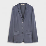 Giacca monopetto in satin