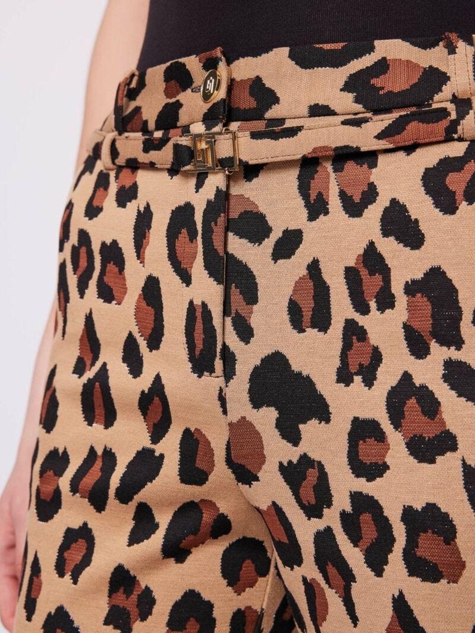 Pantalone stampa animalier 421BD24001 425018-01 GAUDI' 