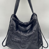 " Penelope" zaino borsa in naylon logata 1E0700TF 101 VIC MATIE' 