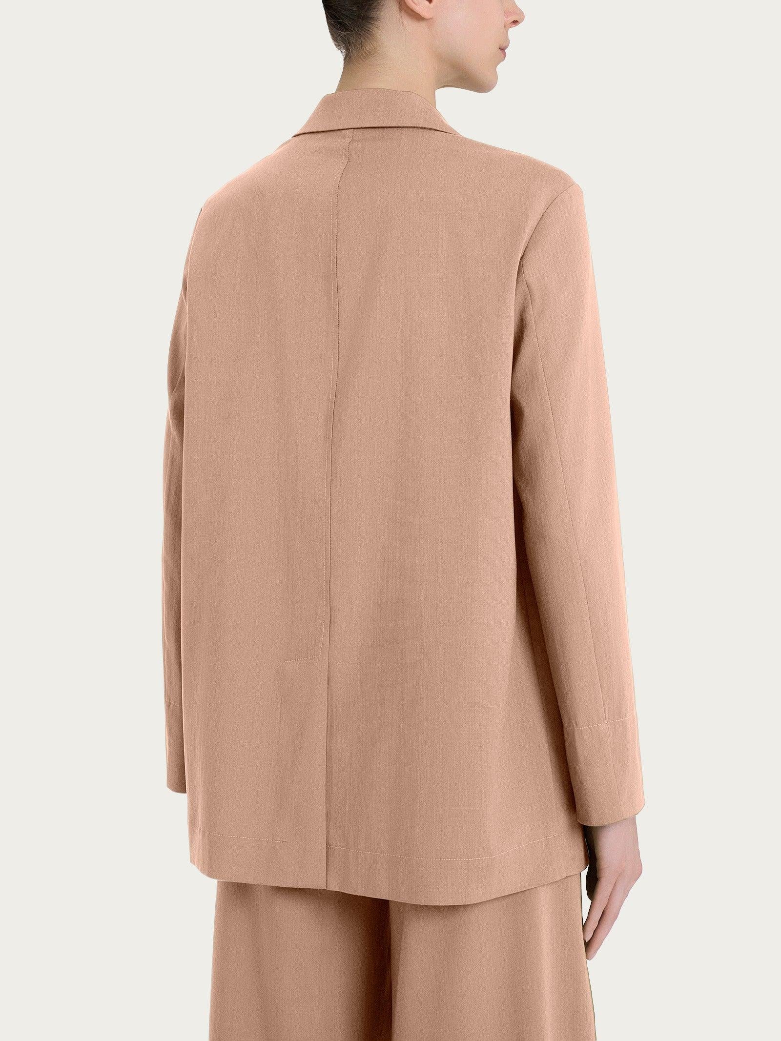 Giacca destrutturata in tencel Super Natural DP79GASS25 B29 RAGNO 