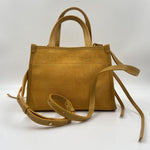 Borsa Diva scamosciata piccola - My Best Bag S1MYB2035 CURCUMA MY BEST BAG 