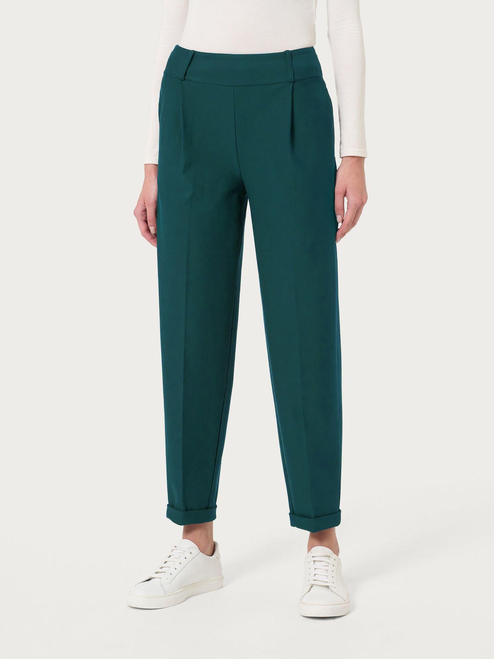 Pantalone carrot con pinces in tessuto Compact - Ragno DO16PF FW24 A78 RAGNO 