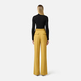 Pantalone con cintura - Elisabetta Franchi PA09552E2 DC6 ELISABETTA FRANCHI 