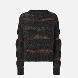 Maglione in jacquard 105688A2U3 ZI9 PINKO 