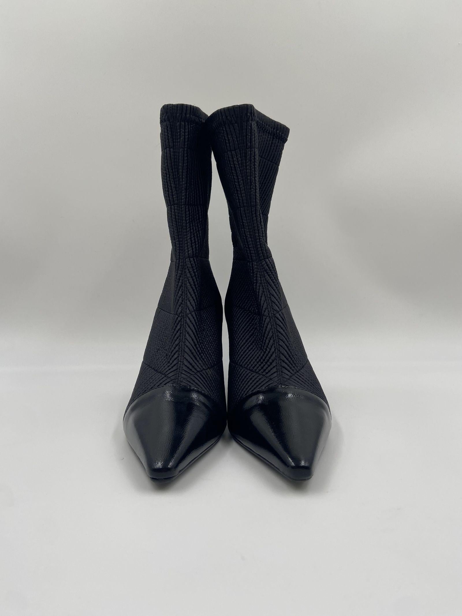 Stivaletto a calzino 2114 NERO OFELIA 