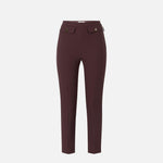 Pantalone slim fit con patte - Elisabetta Franchi PA12056E2 EA3 ELISABETTA FRANCHI 