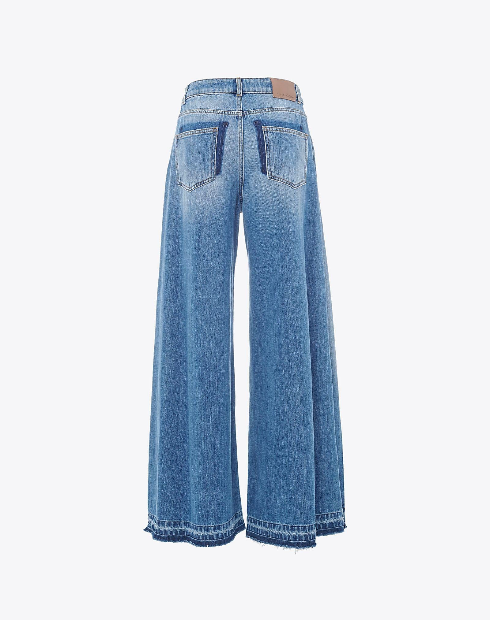 Jeans palazzo J318CU MZ003 MANILA GRACE 