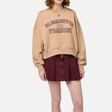 Felpa cropped