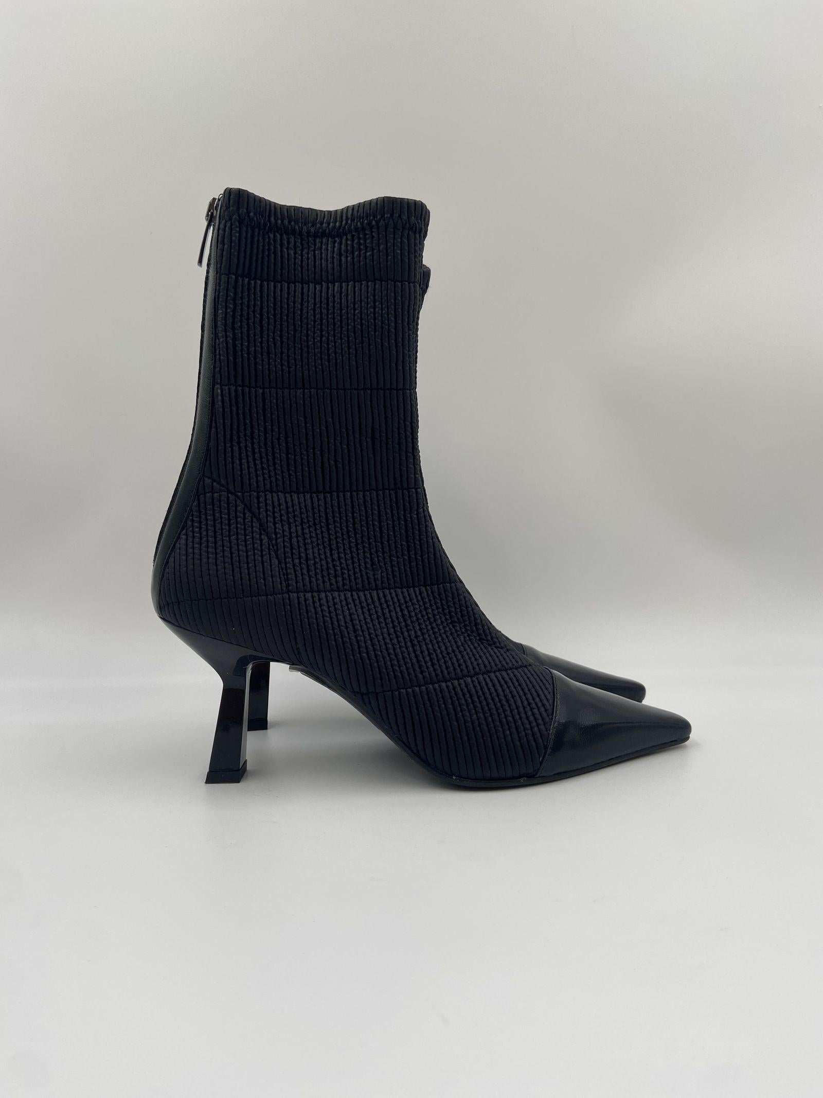 Stivaletto a calzino 2114 NERO OFELIA 