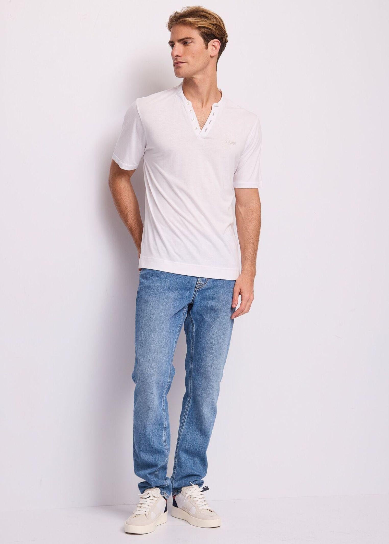 T-shirt serafino - Gaudi 611GU64021 2100 GAUDI' 