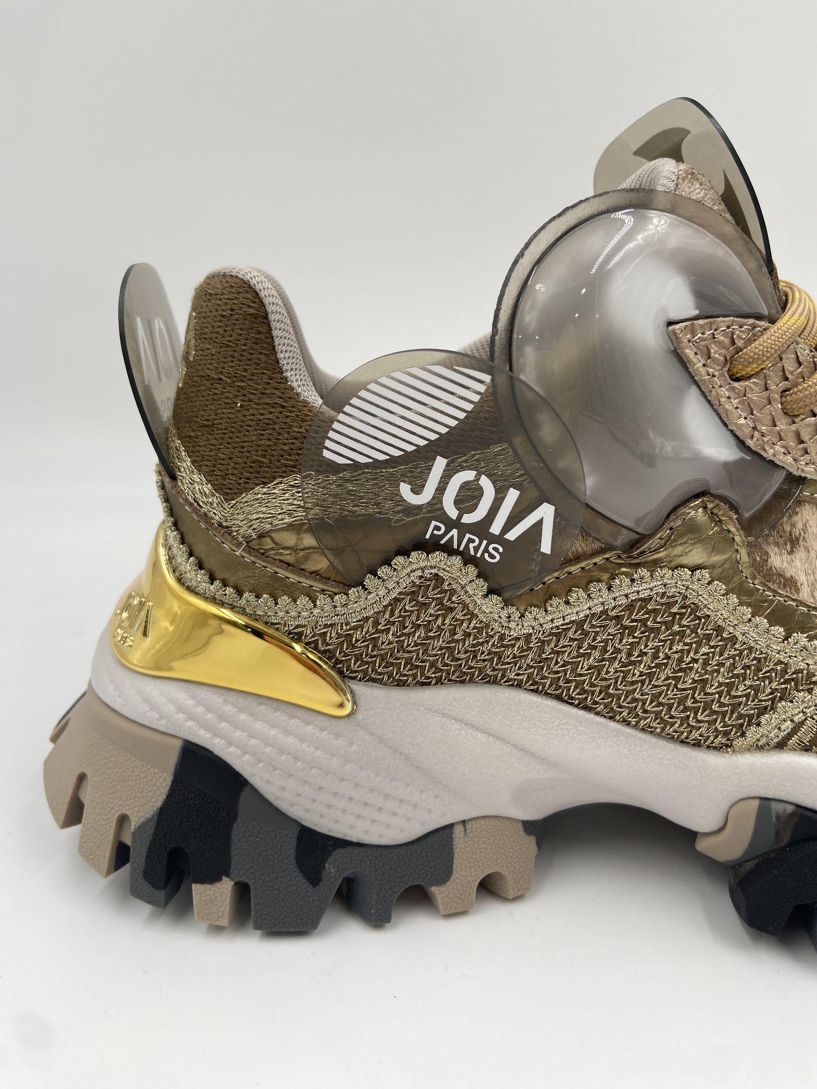 Sneakers Cloud oro e bianco 2502107 MARRONEBIANCO JOIAPARIS 